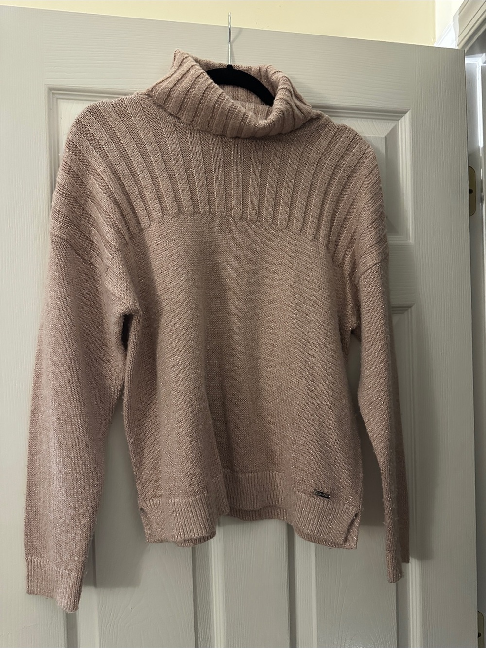 Calvin Klein Dusty Rose Turtleneck Sweater